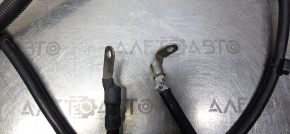 Battery cable Audi A4 B8 08-16 through the entire body, wire defect, broken fasteners