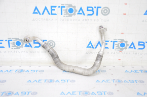 Air conditioning pipe compressor-heater first Porsche Panamera 10-16 4.8