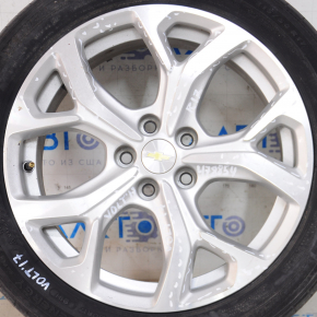Wheel disk R17 x 7J et41 5*105 Chevrolet Volt 16- LTZ without rubber, with pressure sensor, curb