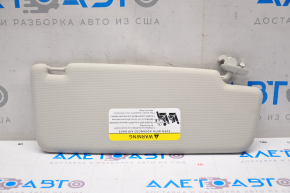 Left visor VW Passat b7 12-15 USA gray, without backlight, without hook