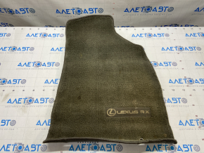 Carpet interior front right Lexus RX350 10-15 cloth gray, for dry cleaning