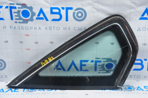 Window blind glass rear left VW Passat b8 16-19 USA chrome, scratches on chrome