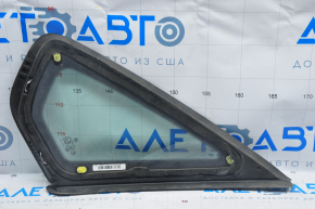 Window blind glass rear left VW Passat b8 16-19 USA chrome, scratches on chrome