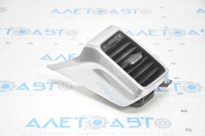 Air duct for central console, 2nd row of seats, left, Porsche Panamera 10-16, chrome