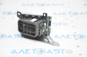 Air duct for central console, 2nd row of seats, left, Porsche Panamera 10-16, chrome