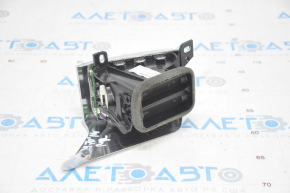 Air duct for central console, 2nd row of seats, right, Porsche Panamera 10-16, chrome