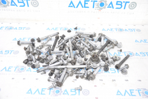 Rear suspension hardware Porsche Panamera 14-16 4.8 AWD incomplete