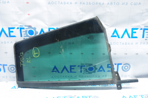Door glass triangle rear left VW Tiguan 09-17 green tint, broken fastener