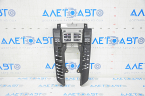 Front center console control buttons Porsche Panamera 14-16 climate, seat heating and ventilation, no buttons