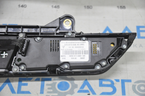 Front center console control buttons Porsche Panamera 14-16 climate, seat heating and ventilation, no buttons