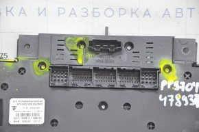 Front center console control buttons Porsche Panamera 14-16 climate, seat heating and ventilation, no buttons