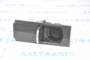Cup holder center console rear Porsche Panamera 10-16 carbon