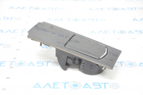 Cup holder center console rear Porsche Panamera 10-16 carbon