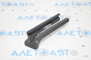 Driver's seat runner plug rear left Porsche Panamera 10-16 black