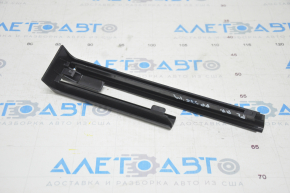 Driver's seat runner plug rear right Porsche Panamera 10-16 black