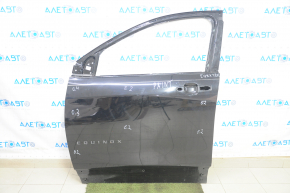 Door bare front left Chevrolet Equinox 18- black GB8, painted