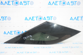 Window blind glass rear left Chevrolet Equinox 18-22 tinted, broken guides