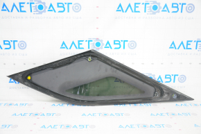 Window blind glass rear left Chevrolet Equinox 18-22 tinted, broken guides