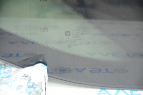 Window blind glass rear left Chevrolet Equinox 18-22 tinted, broken guides