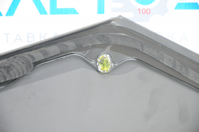 Window blind glass rear left Chevrolet Equinox 18-22 tinted, broken guides