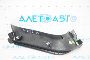 Right tailgate trim Chevrolet Equinox 18-21 black