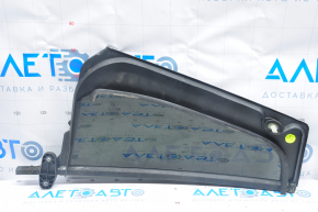 Door glass triangle rear left VW Atlas 18 - green tint, broken fastener