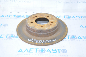 Kia Optima 16-20 285/10mm rear left brake disc, rusty