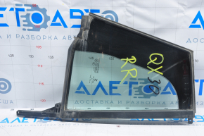 Door glass triangle rear right Infiniti QX30 17- broken fastener