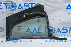 Door glass triangle rear right Infiniti QX30 17- broken fastener