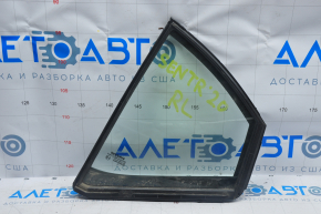 Door glass triangle with seal rear left Nissan Sentra 20-24