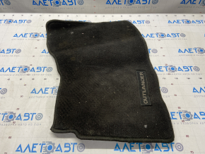 Carpet interior front right Mitsubishi Outlander 14-21 cloth black, for dry cleaning