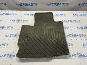 Interior mat front left Mitsubishi Outlander 14-21 rubber black
