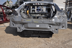 Porsche Panamera 10-16 rear panel on body, silver
