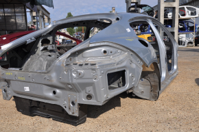 Quarter wing rear right Porsche Panamera 10-16 on the body, silver