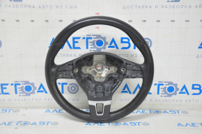 Naked steering wheel VW Tiguan 11-17 rest, leather black