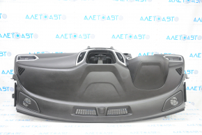 Torpedo front panel with AIRBAG Chevrolet Equinox 18-19 black, scratches