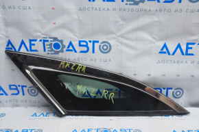 Window blind glass rear right Lincoln MKZ 13-20 chrome, scratches on chrome