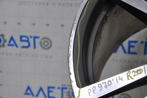 Wheel disk R20x11 Porsche Panamera 10-16 curb