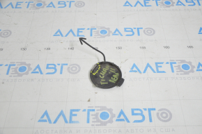Plug towing hook rear bumper VW Tiguan 09-17 structure, broken fastener, scratches