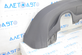 Bare rear bumper VW Tiguan 09-17 lower part structure, scratches, pressed, fracture