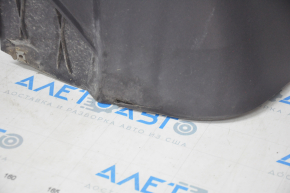 Bare rear bumper VW Tiguan 09-17 lower part structure, scratches, pressed, fracture
