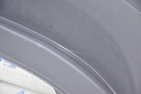 Bare rear bumper VW Tiguan 09-17 lower part structure, scratches, pressed, fracture