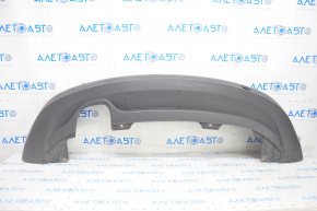 Bare rear bumper VW Tiguan 09-17 lower part structure, scratches, pressed, fracture