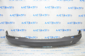 Bare rear bumper VW Tiguan 09-17 lower part structure, scratches, pressed, fracture