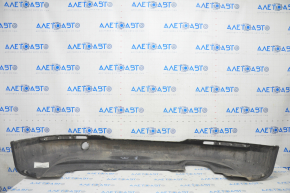 Bare rear bumper VW Tiguan 09-17 lower part structure, scratches, pressed, fracture