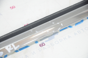 Molding door-glass central rear left Chevrolet Equinox 18- chrome, scratches