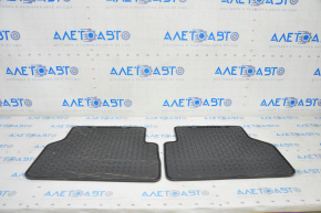 Set of floor mats for VW Tiguan 09-17 rubber black