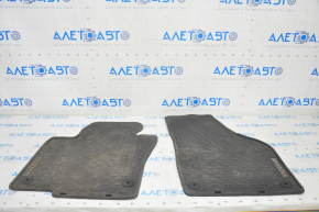 Set of floor mats for VW Tiguan 09-17 rubber black