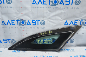 Window blind glass rear left Lincoln MKZ 13-20 scratches on chrome
