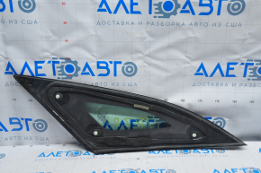 Window blind glass rear left Lincoln MKZ 13-20 scratches on chrome